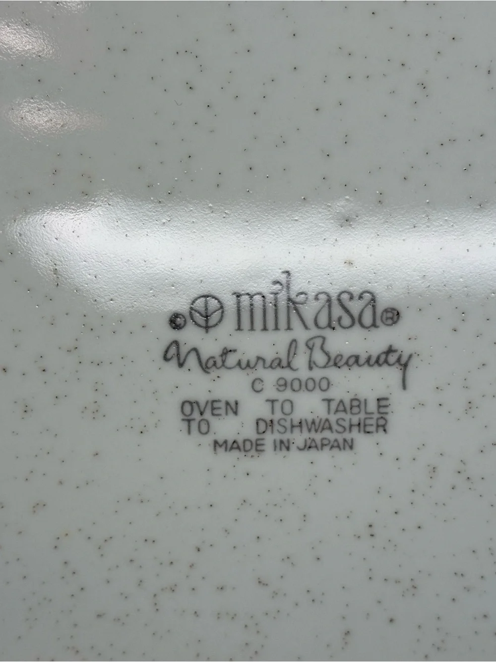VTG 1976–1979 Mikasa Natural Beauty C9000 Serving Platter, Made in Japan IOB